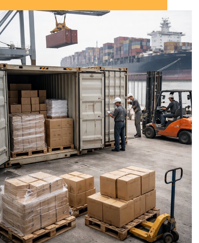 Контейнерные перевозки из Китая под ключ от 121704 руб/контейнер