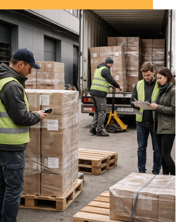 Доставка грузов из Польши: морем, авто и авиа от 7607