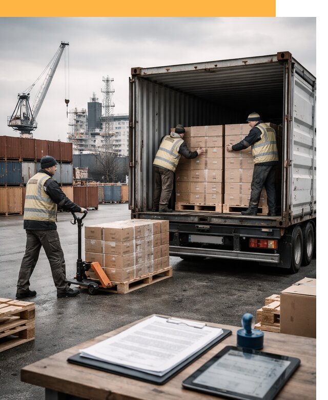 Доставка грузов из Латвии от 25355 руб, морская, авто, авиа