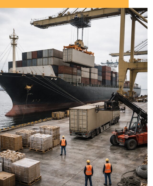 Морские перевозки из Индии: доставка FCL/LCL, таможня от 121704