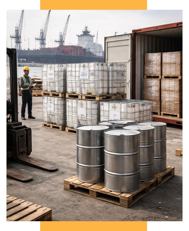 Доставка химического сырья из Индии от 253550 р. | СетСервис-Озр