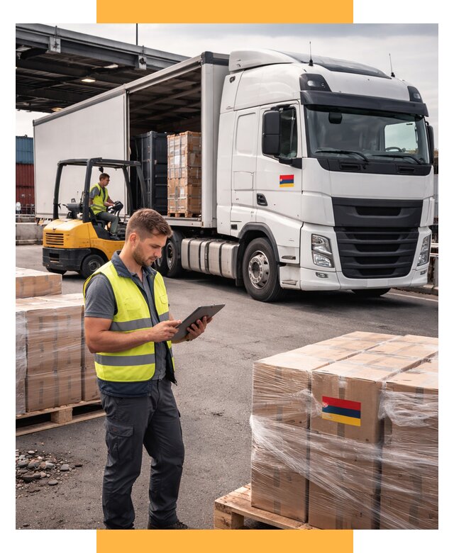 Автоперевозки из Армении от 96349 р. — услуги СетСервис-Озр