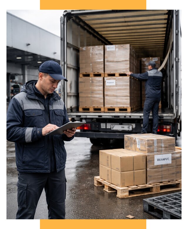Доставка грузов из Беларуси от 15213 р. логистика СетСервис-Озр