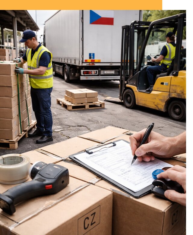 Доставка грузов в Чехию от 35497 руб, международные перевозки