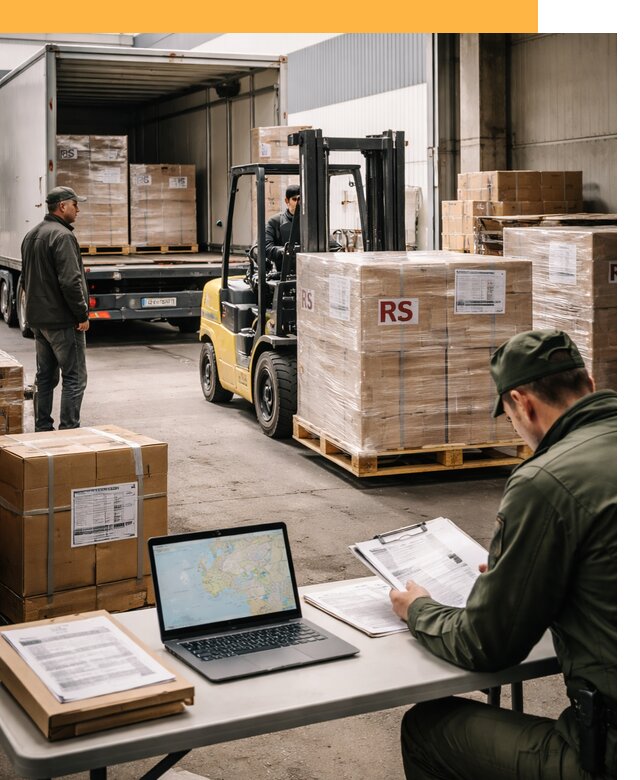 Доставка грузов в Сербию от 45639 руб, международные перевозки