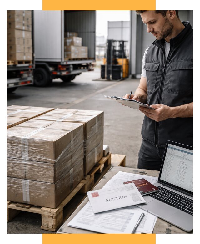 Доставка в Австрию от 65923 р. Логистика и экспорт СетСервис-Озр