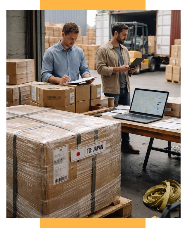 Доставка грузов в Японию от 25355 р., логистика СетСервис-Озр