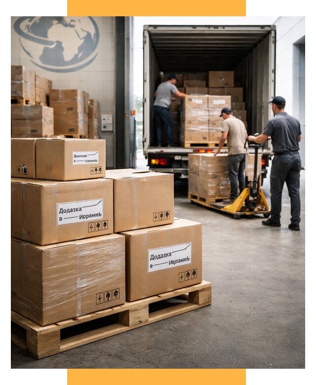Доставка грузов в Израиль и экспорт от 45639 р. СетСервис-Озр