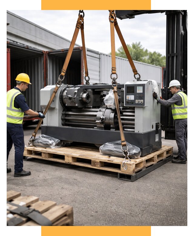 Перевозка станков и таможня от 60852 р. | СетСервис-Озр логистика