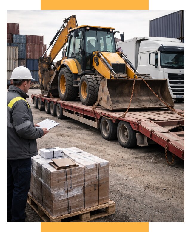 Международная перевозка спецтехники от 45639 р., СетСервис-Озр