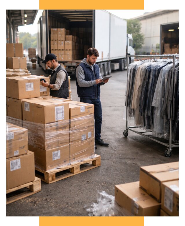 Перевозка и доставка одежды из Китая от 7607 р., СетСервис-Озр