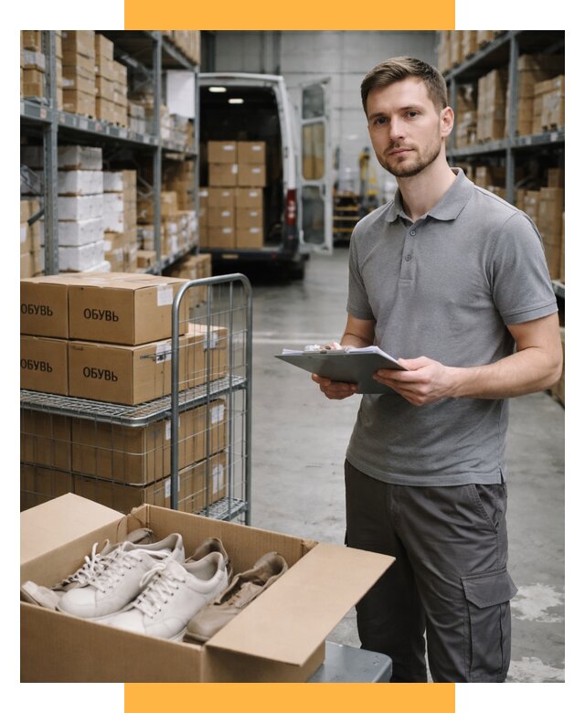 Доставка обуви из Китая и Турции от 4564 р. СетСервис-Озр