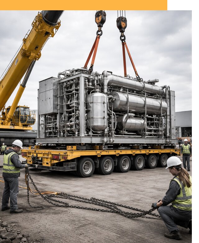 Перевозка тяжеловесных грузов по миру от 152130 руб