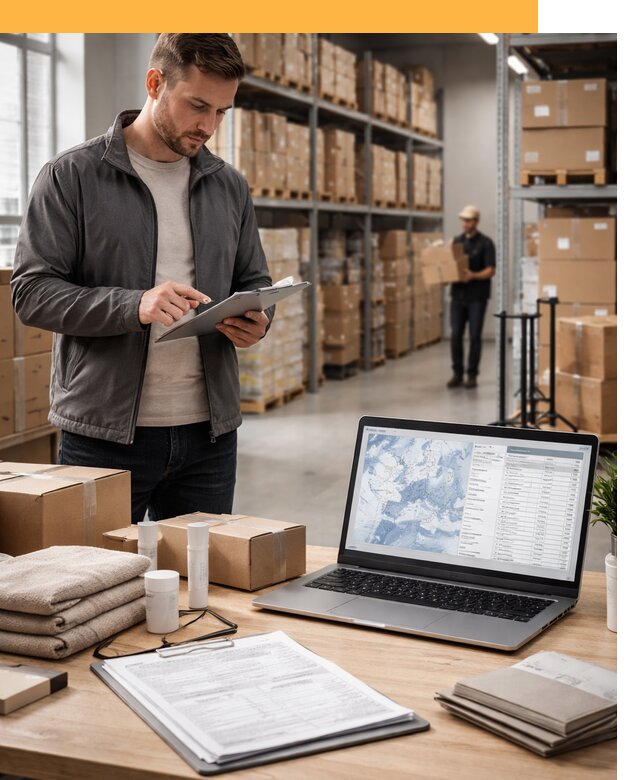 Закупка товаров в Европе под ключ: доставка, таможня от 7607 руб