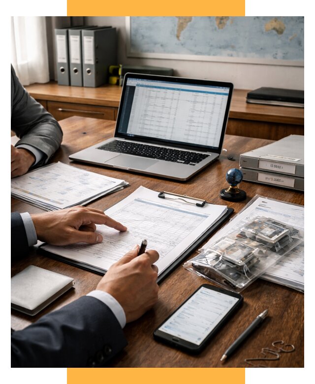 Проверка поставщика за рубежом от 8621 р. | СетСервис-Озр аудит