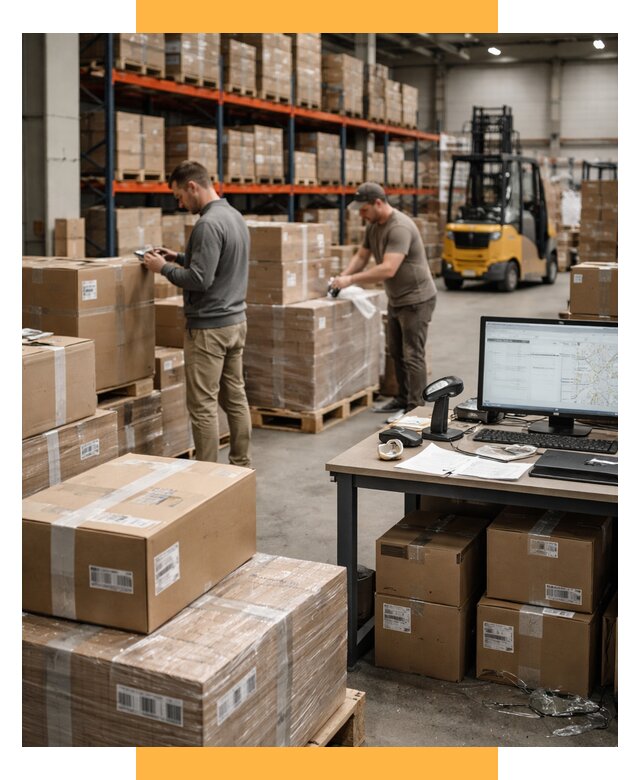 Склад консолидации в Европе от 6592 р., услуги СетСервис-Озр